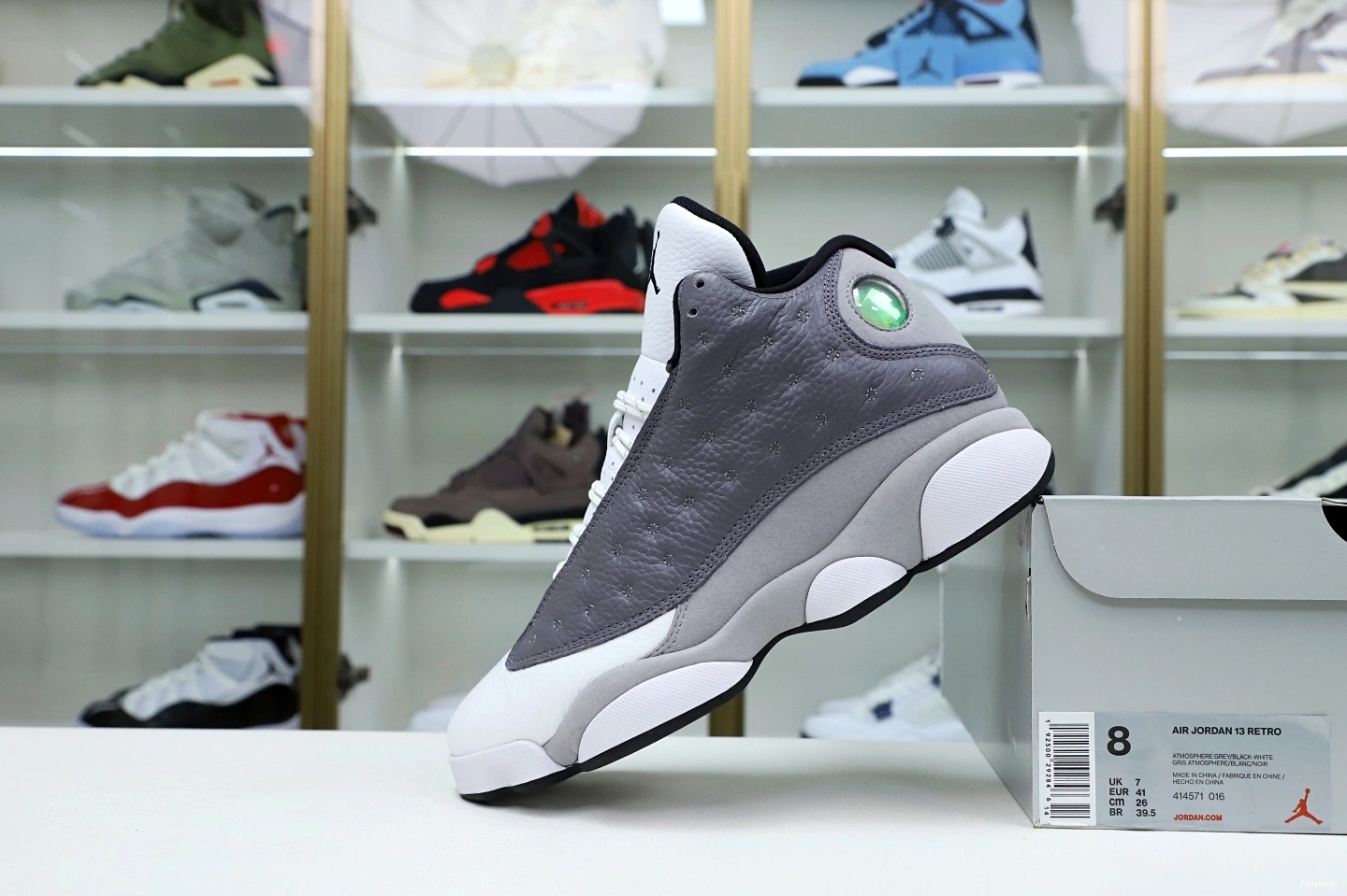 GREY' AIR -414571-016 JORDAN 'ATMOSPHERE 13 RETRO 1116